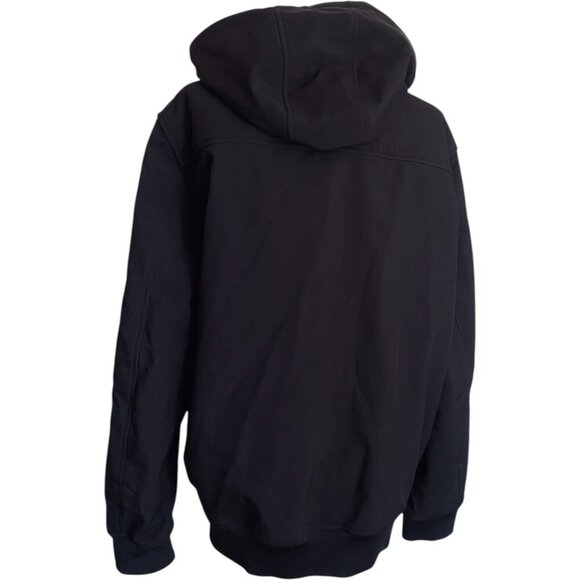 GUESS Mens Full Zip Hooded Jacket Bomber Jacket Winter Coat Sz XXL - Picture 5 of 8